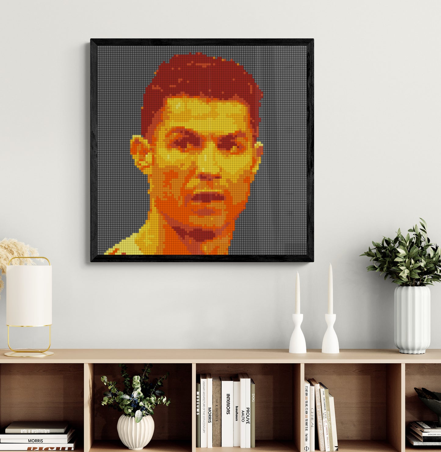Christiano Ronaldo 84x84cm