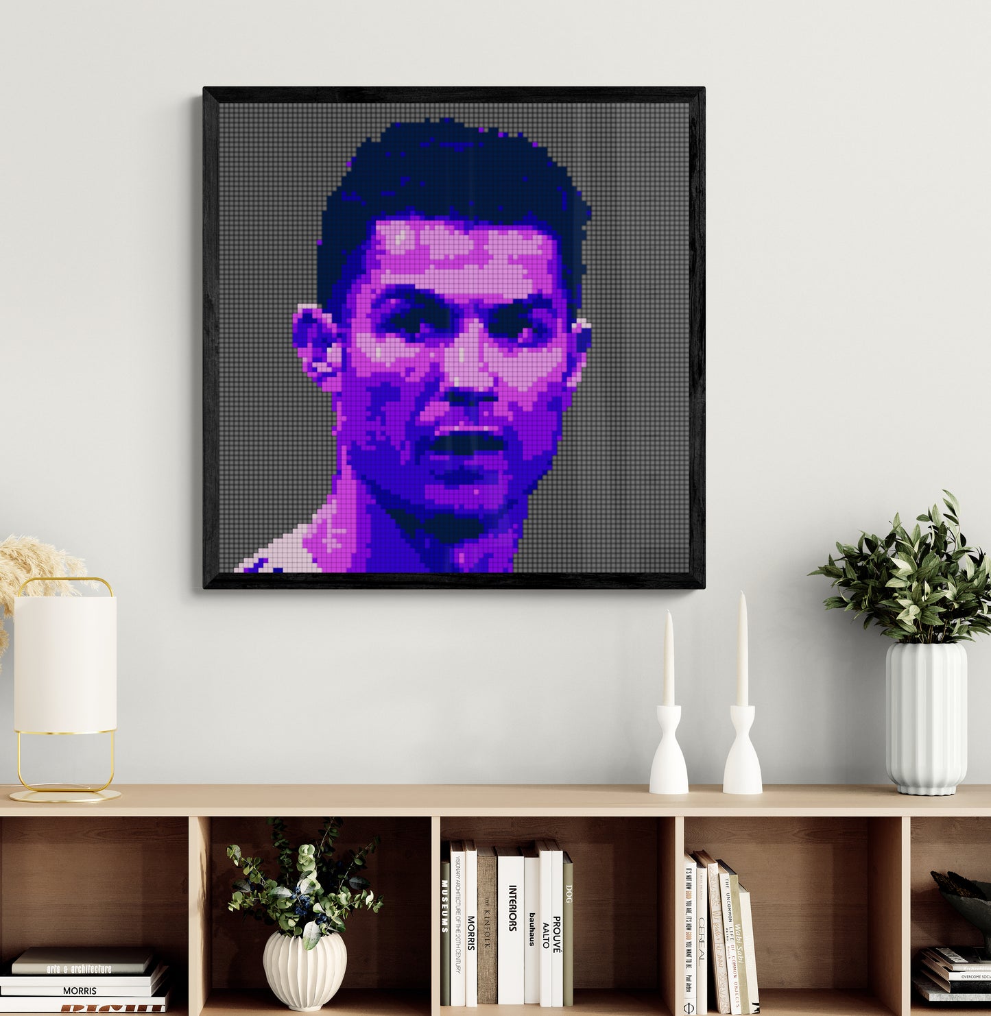 Christiano Ronaldo 84x84cm
