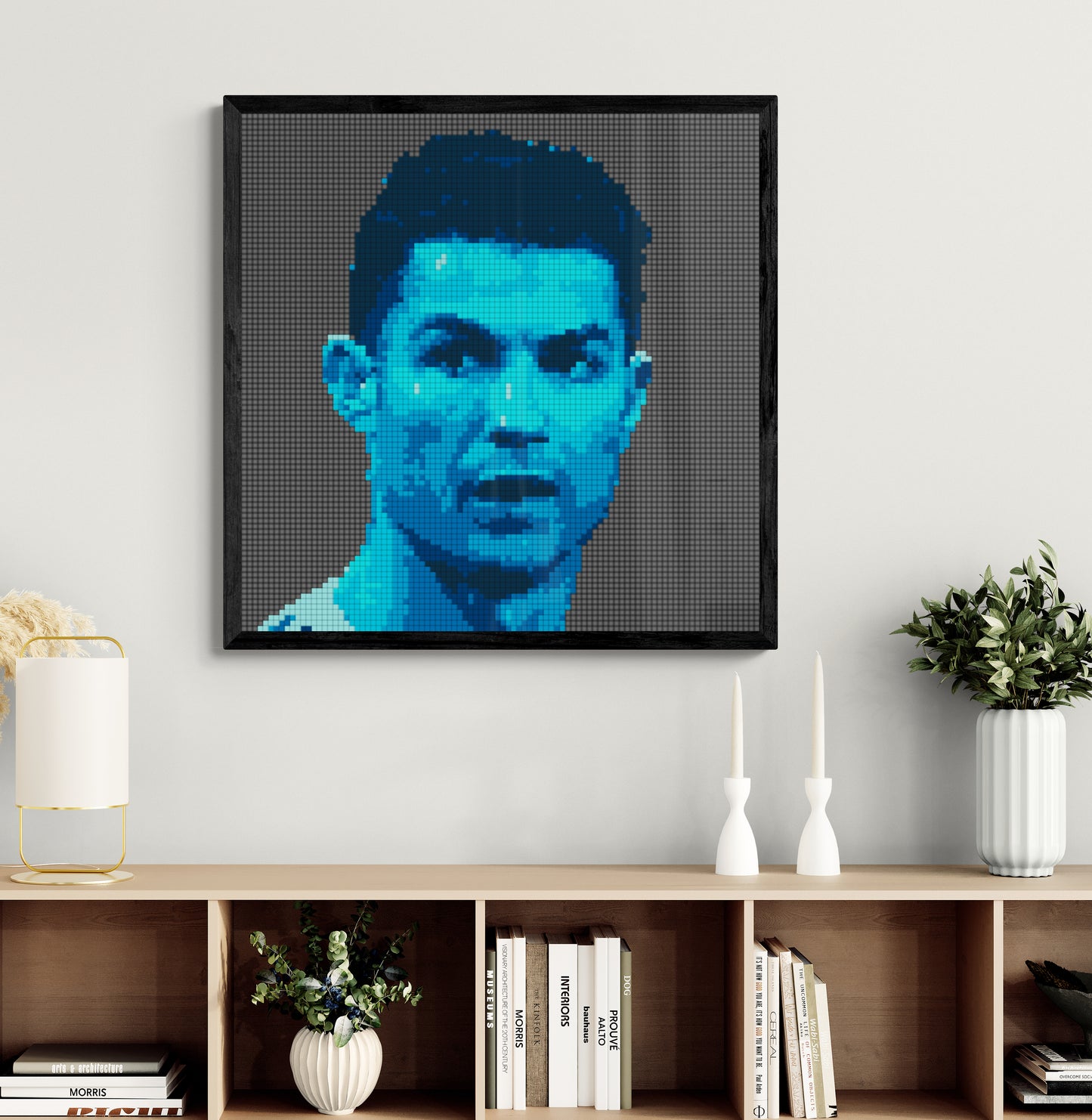 Christiano Ronaldo 84x84cm