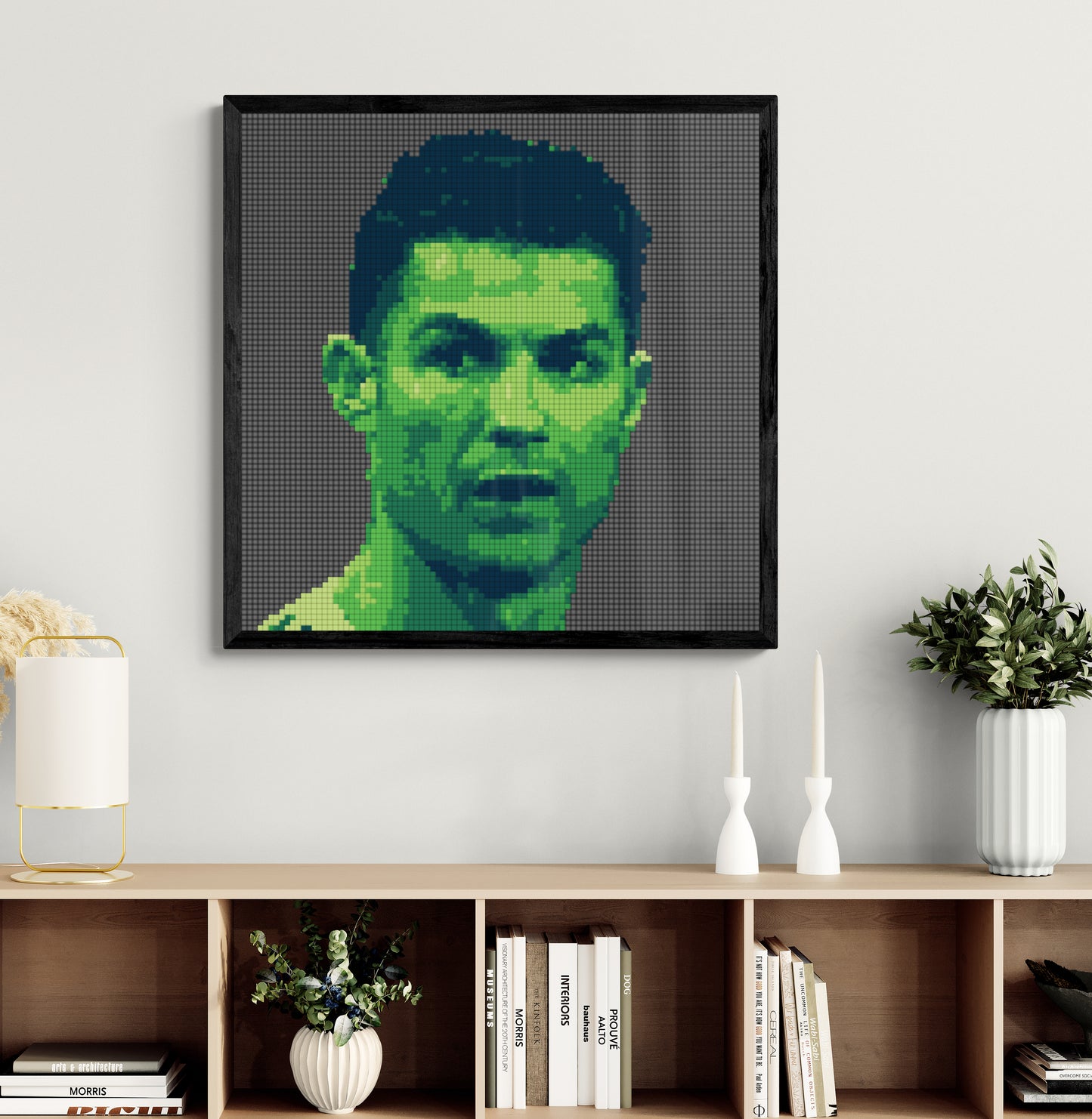 Christiano Ronaldo 84x84cm