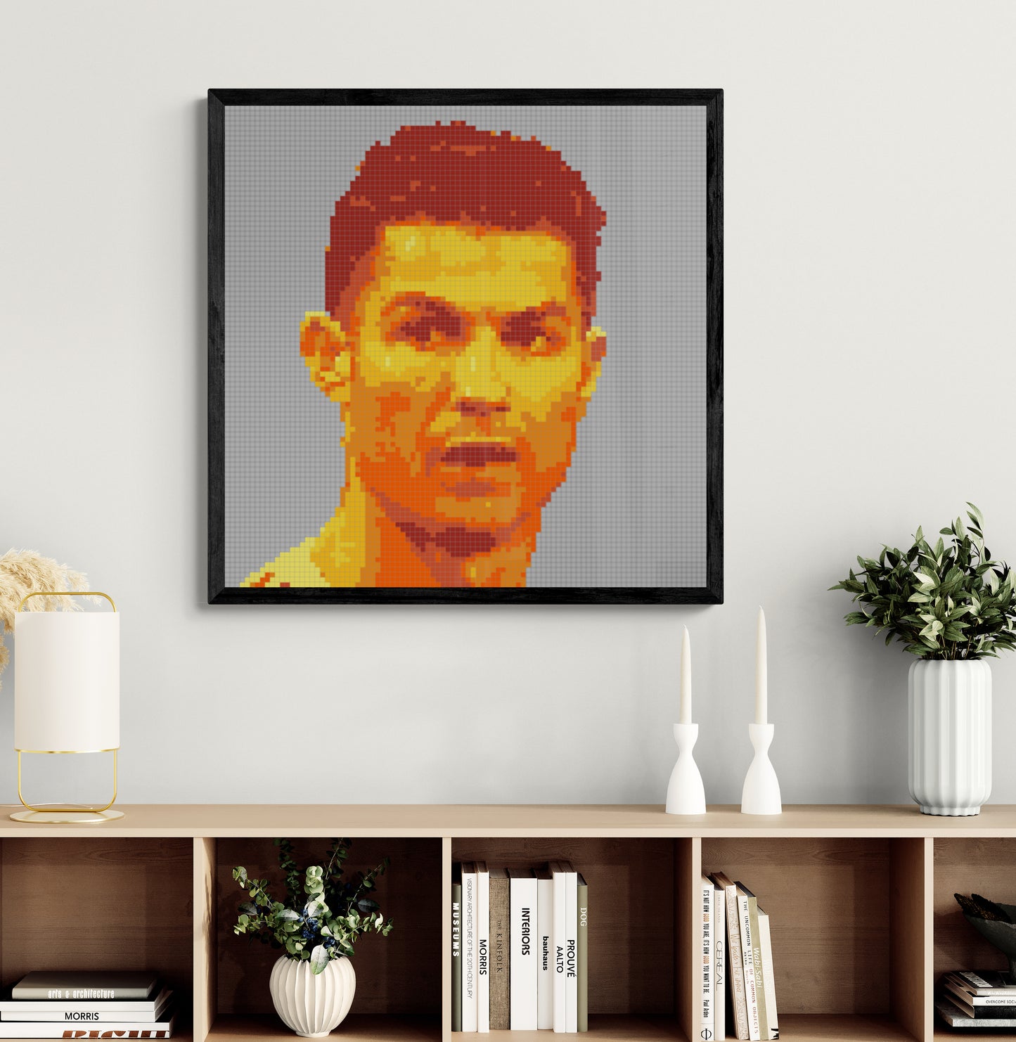 Christiano Ronaldo 84x84cm