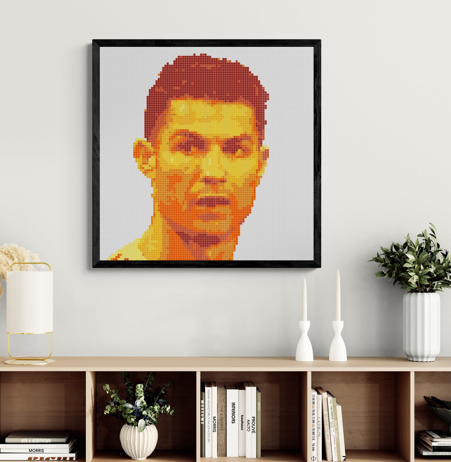 Christiano Ronaldo 84x84cm