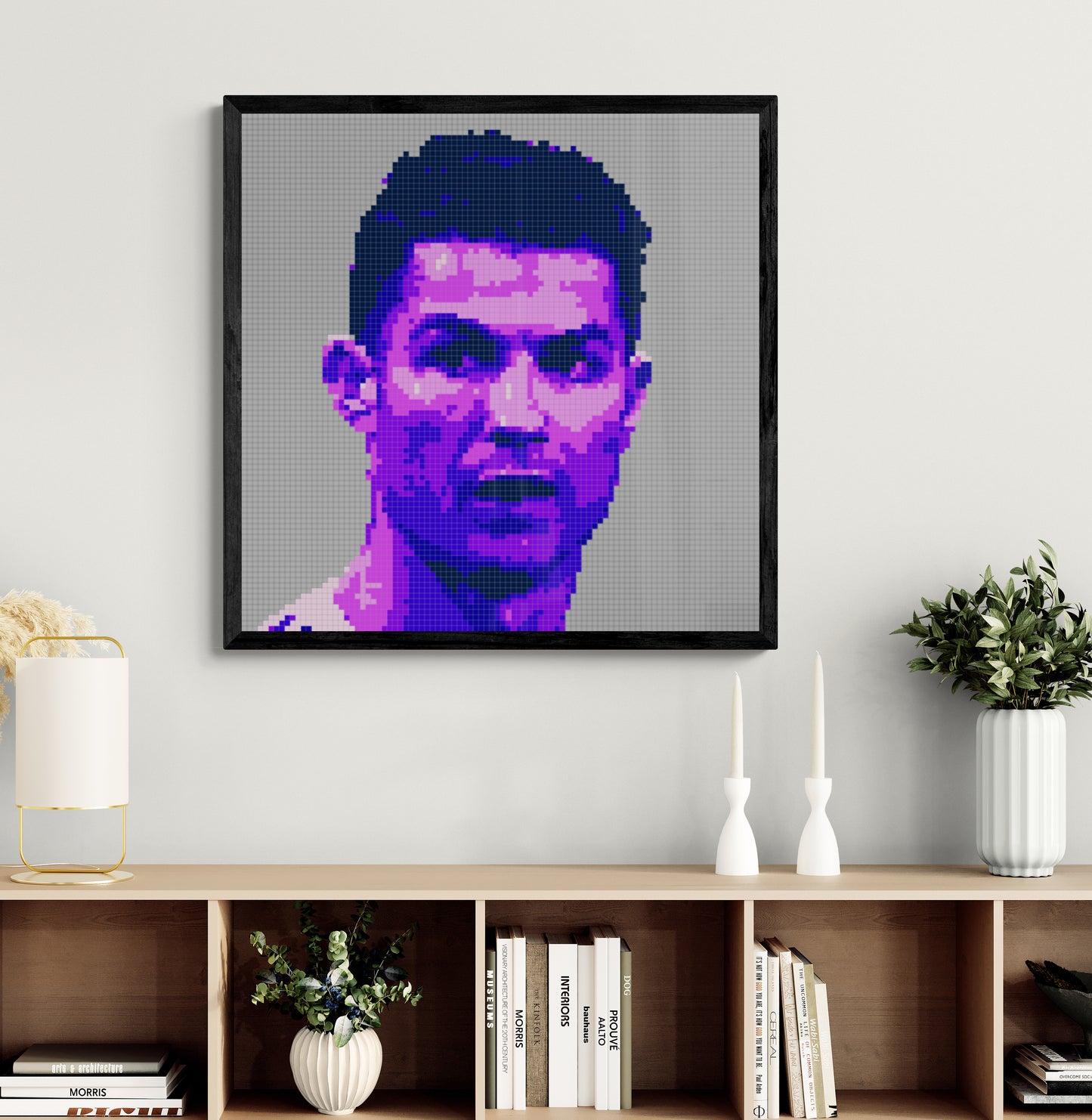 Christiano Ronaldo 84x84cm