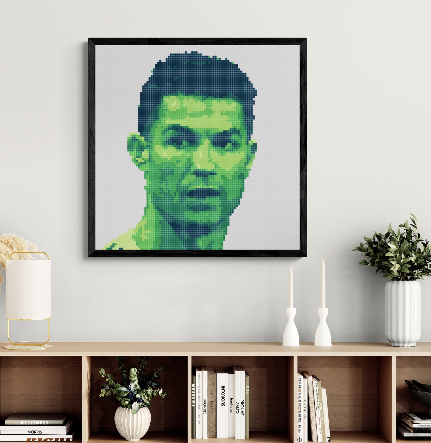 Christiano Ronaldo 84x84cm