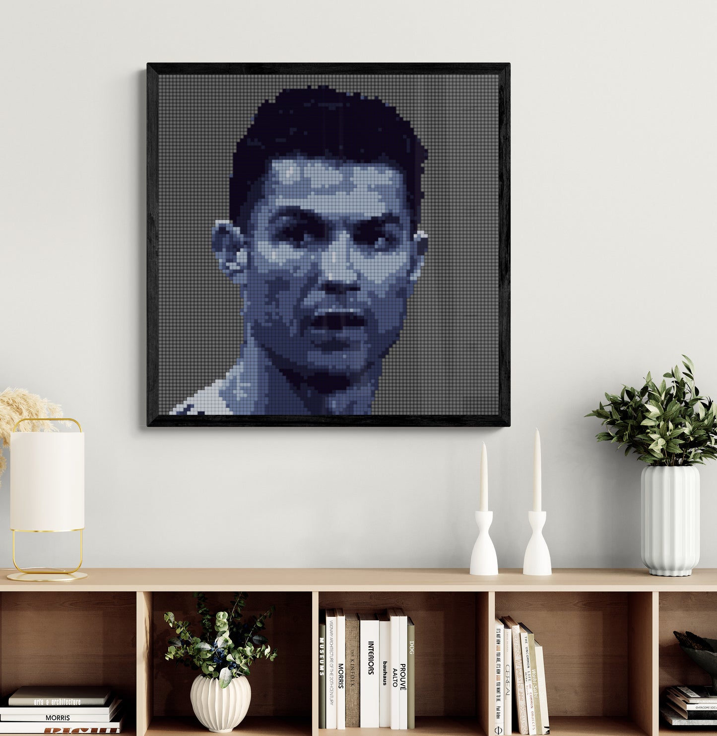 Christiano Ronaldo 84x84cm