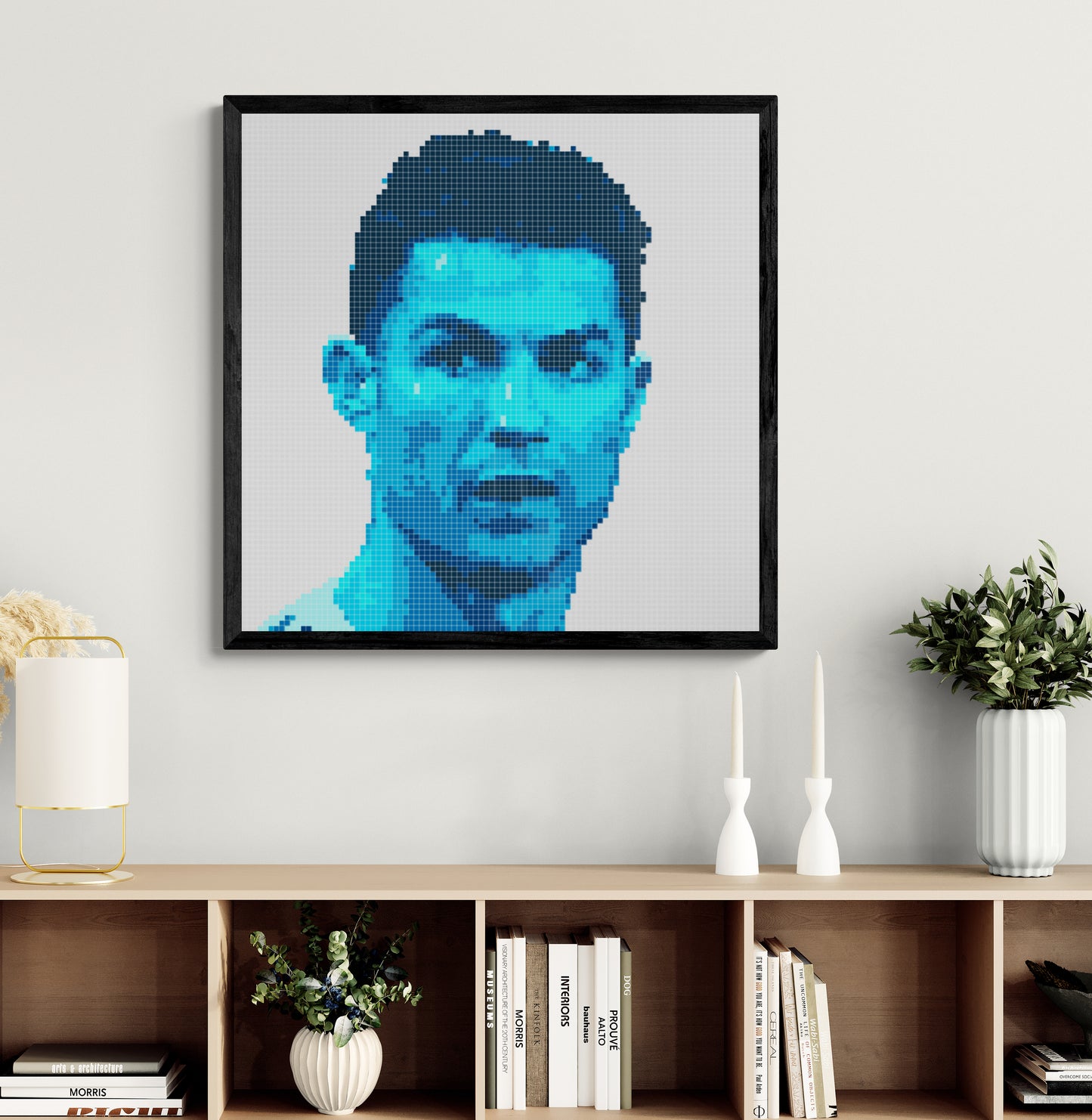 Christiano Ronaldo 84x84cm