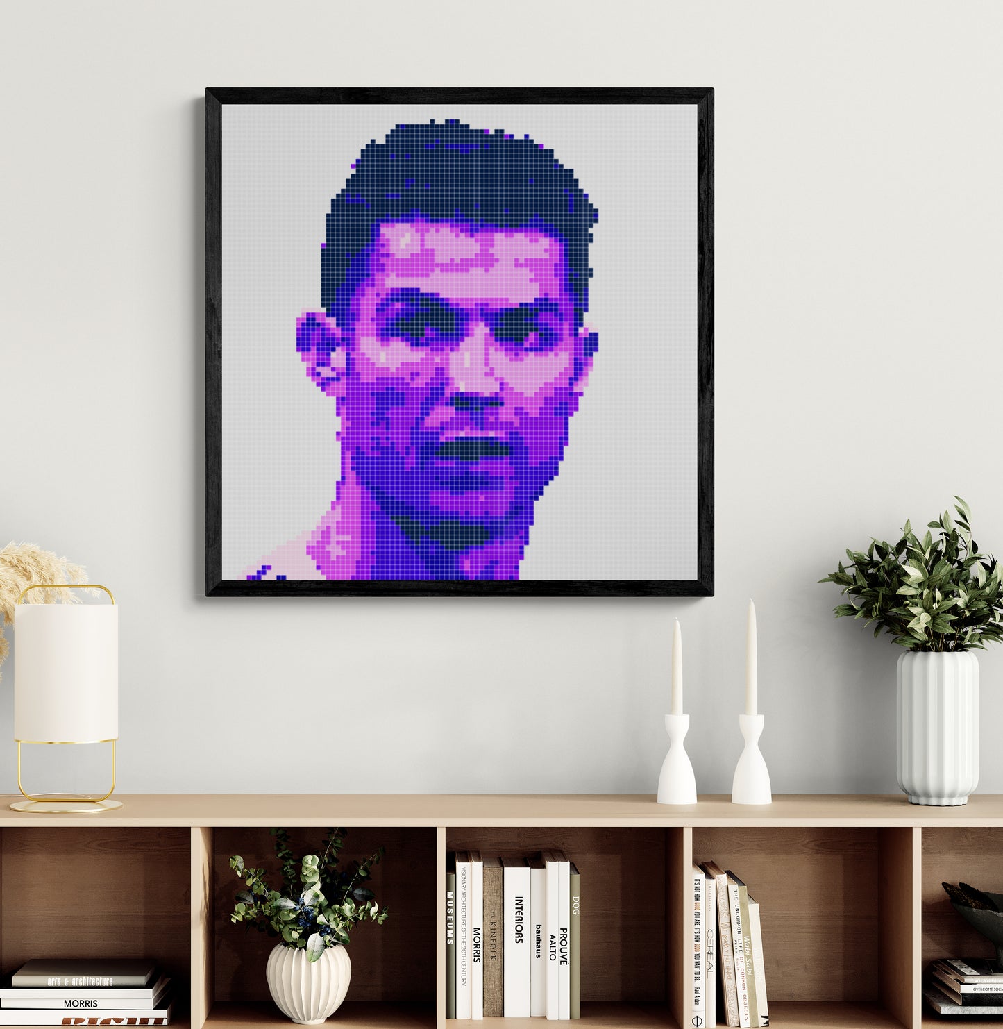 Christiano Ronaldo 84x84cm