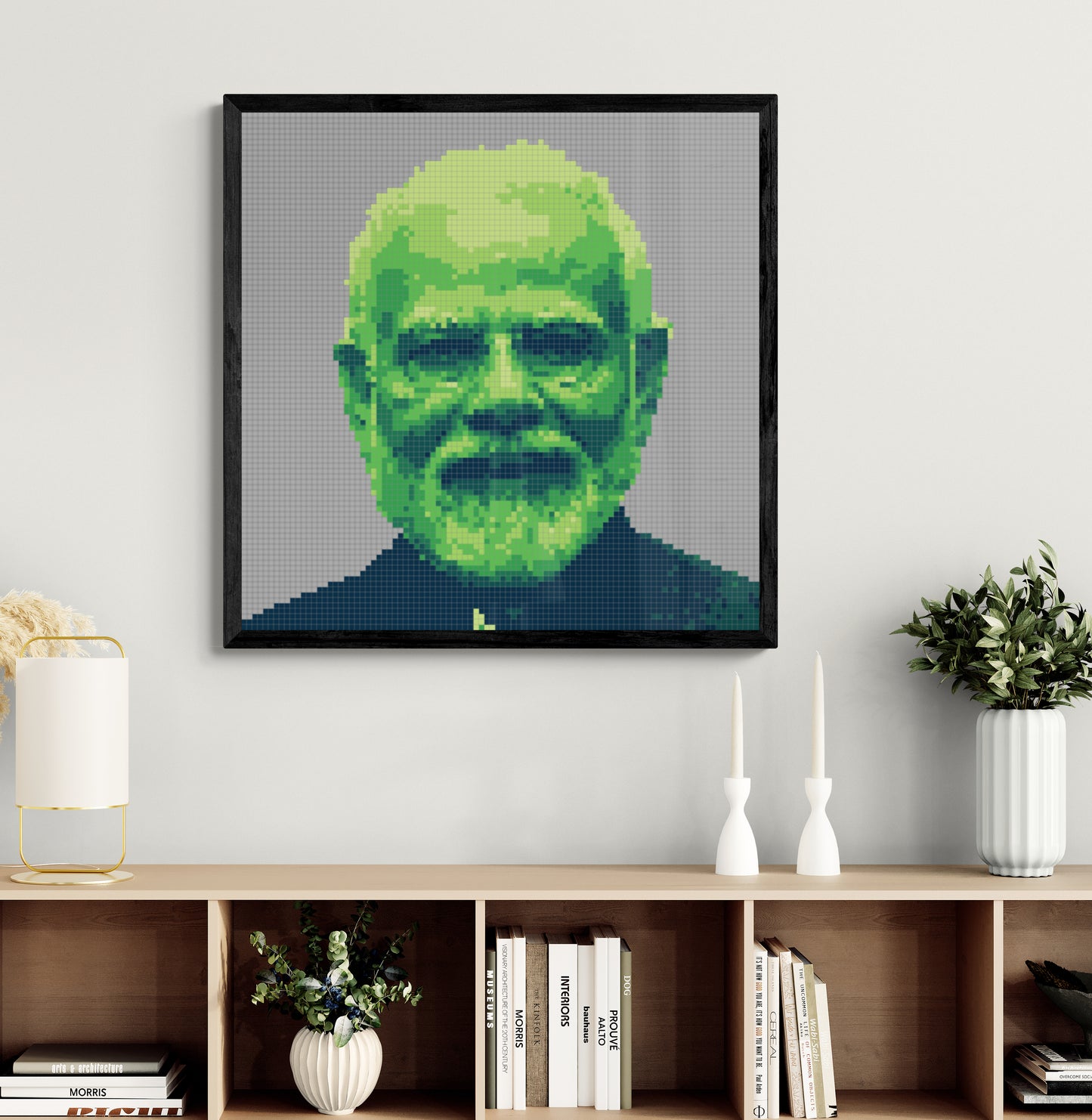 Narendra Modi 84x84cm
