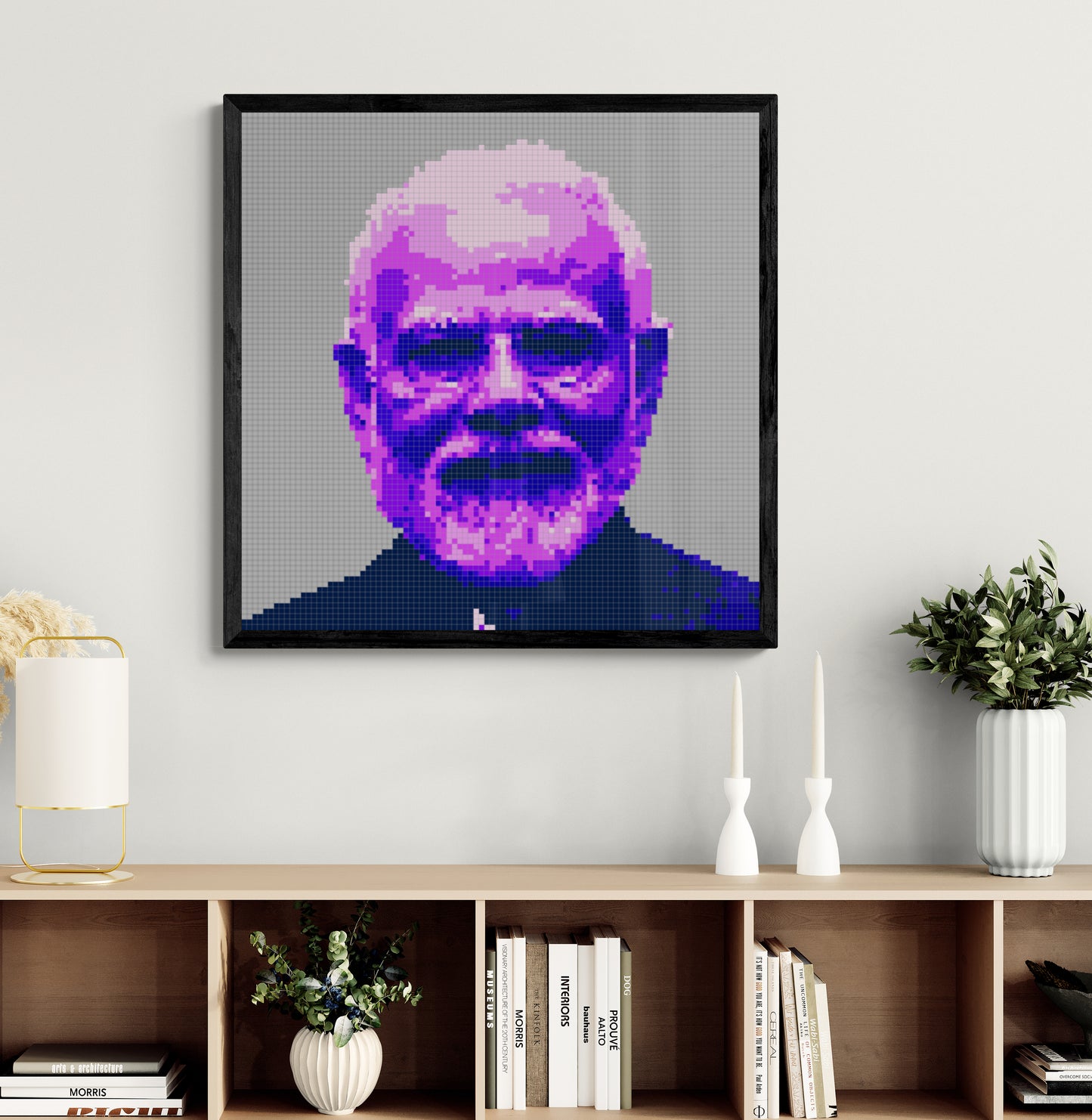 Narendra Modi 84x84cm