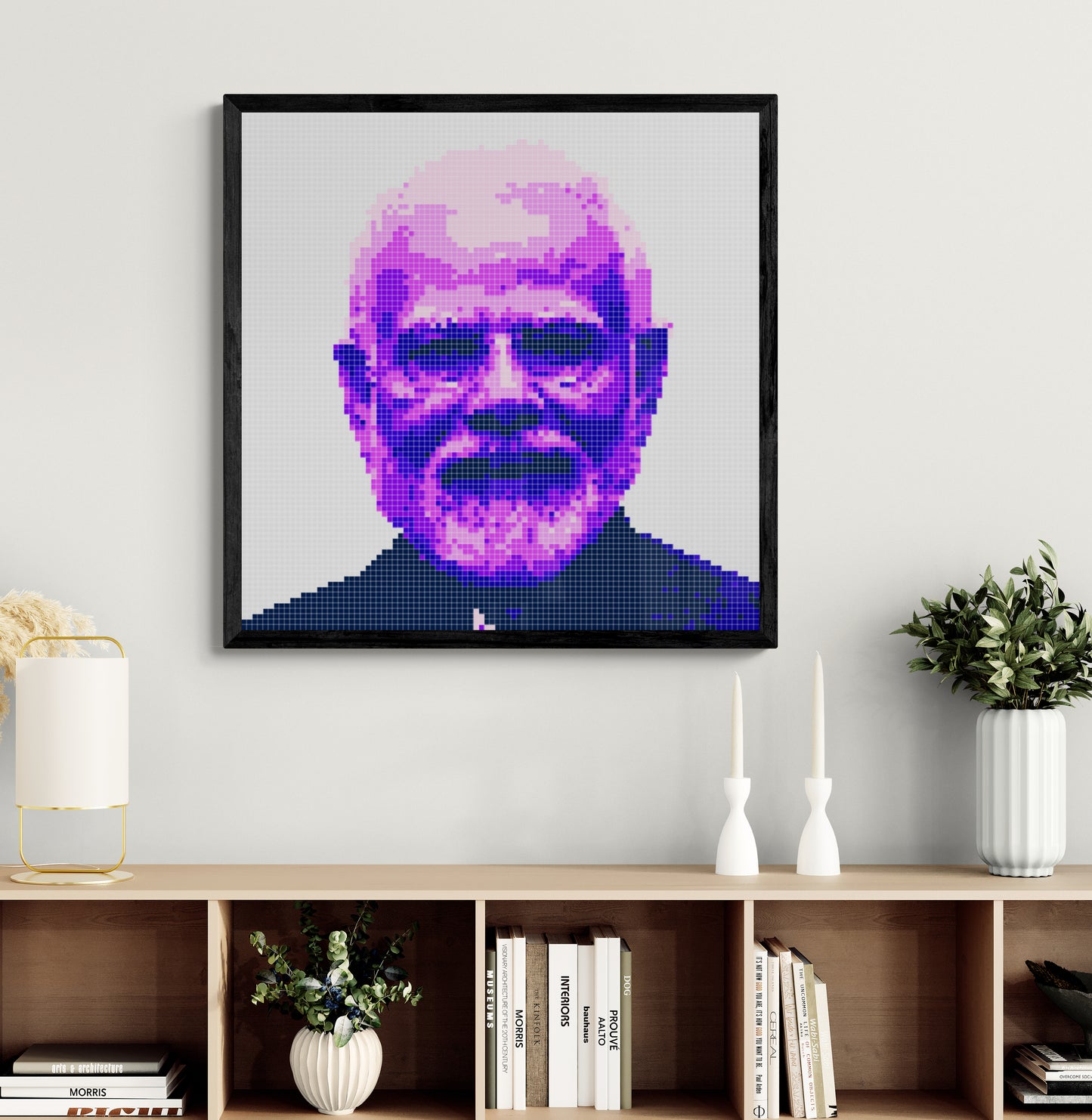 Narendra Modi 84x84cm