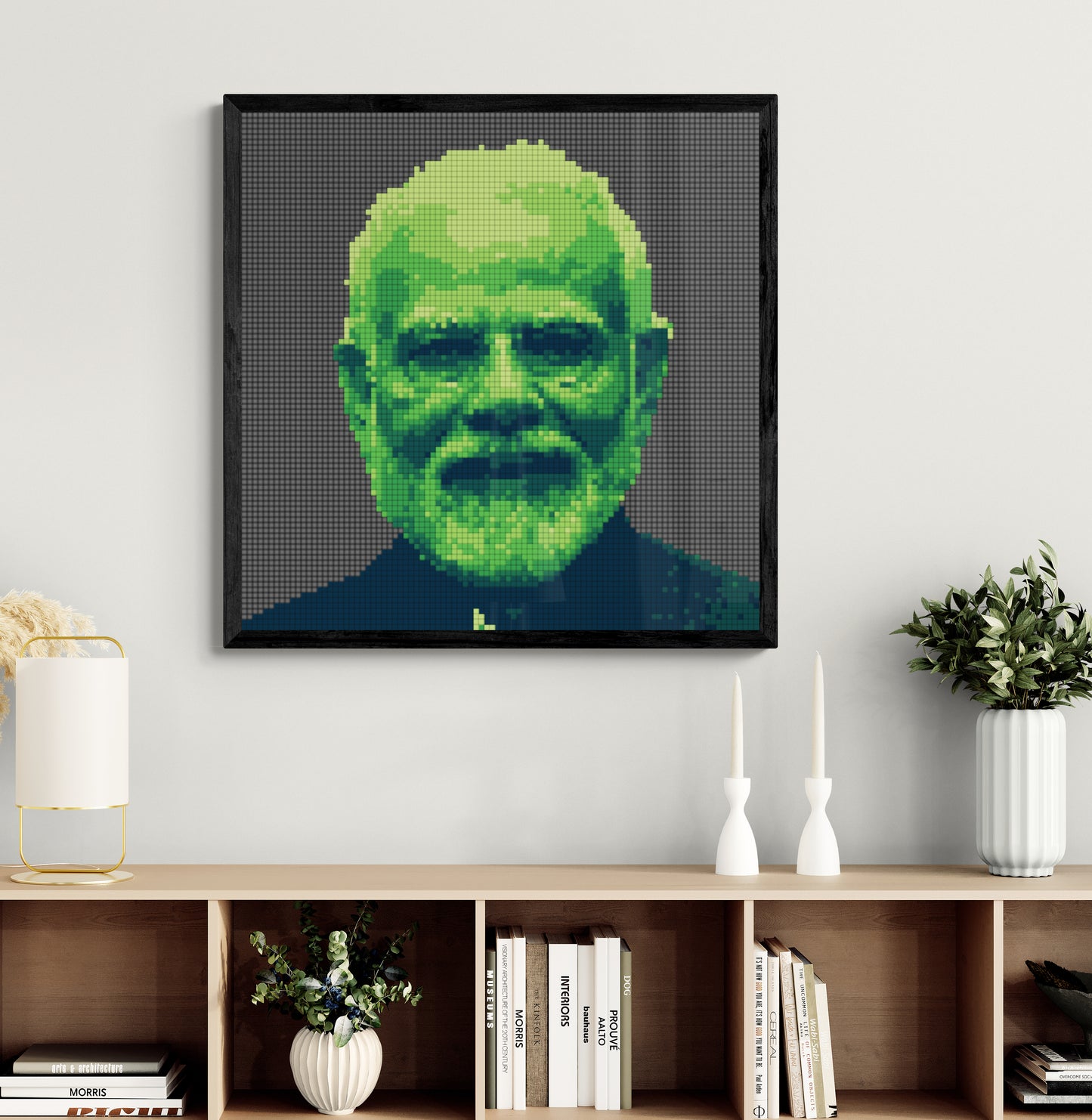 Narendra Modi 84x84cm