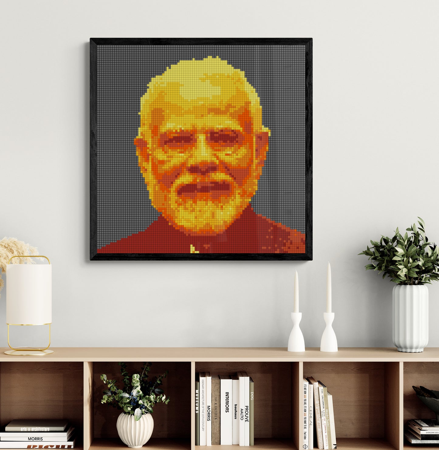 Narendra Modi 84x84cm