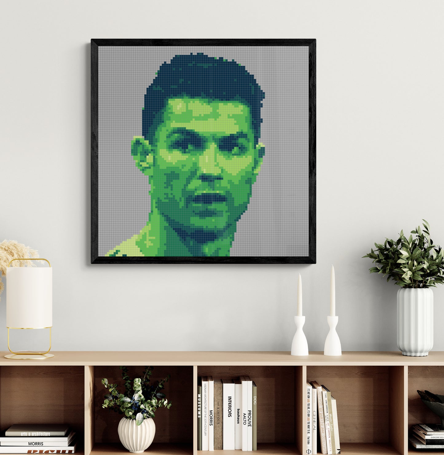 Christiano Ronaldo 84x84cm