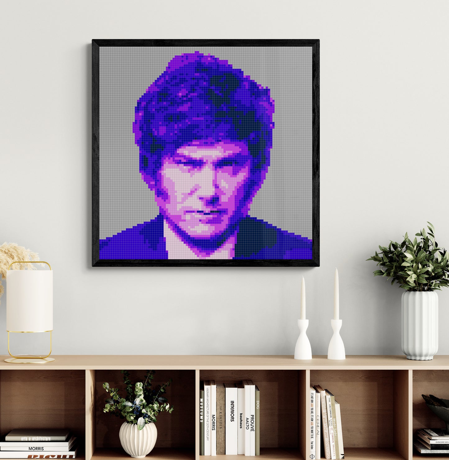 Javier Milei 84x84cm