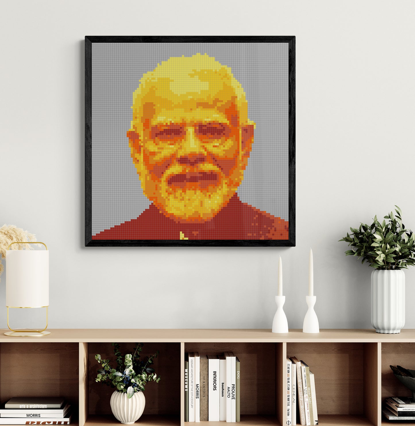 Narendra Modi 84x84cm