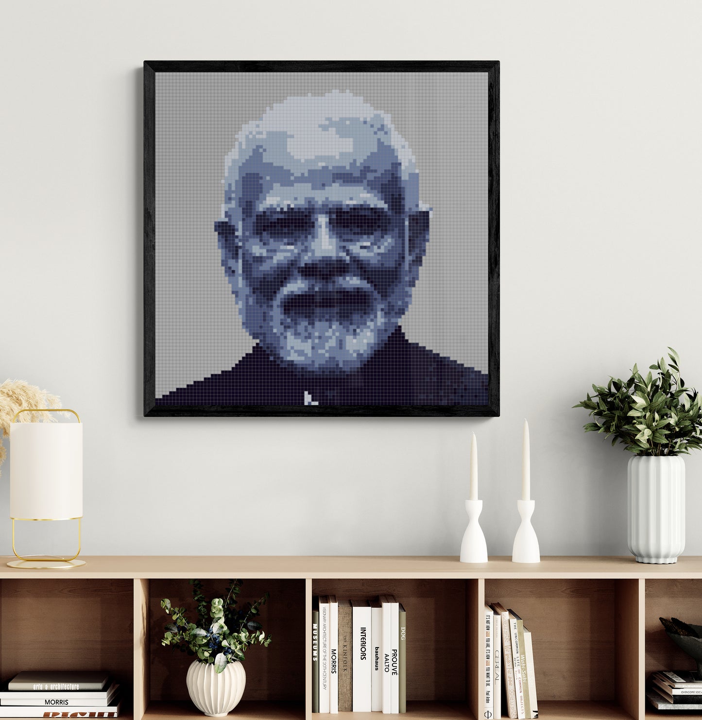 Narendra Modi 84x84cm