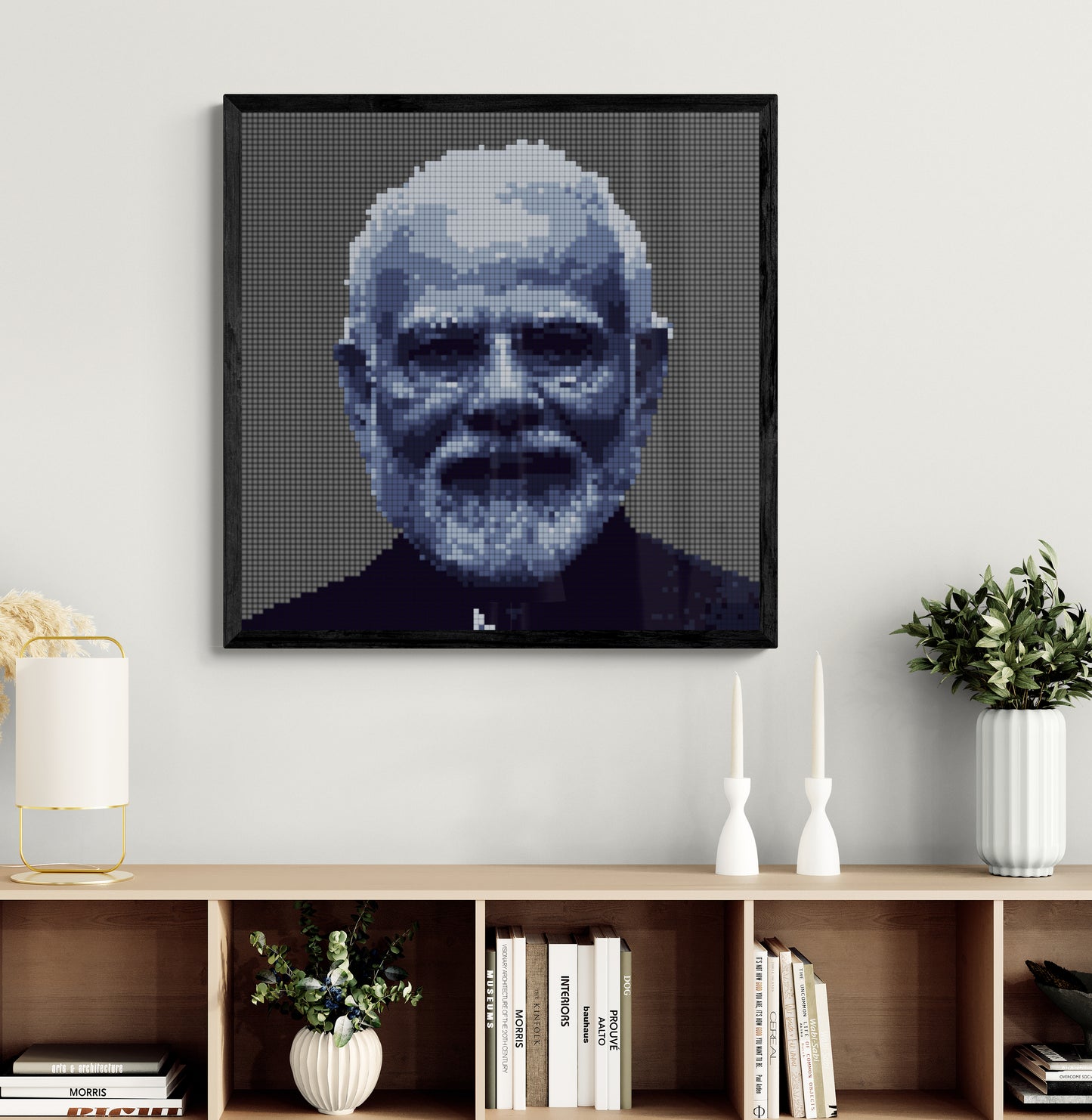 Narendra Modi 84x84cm