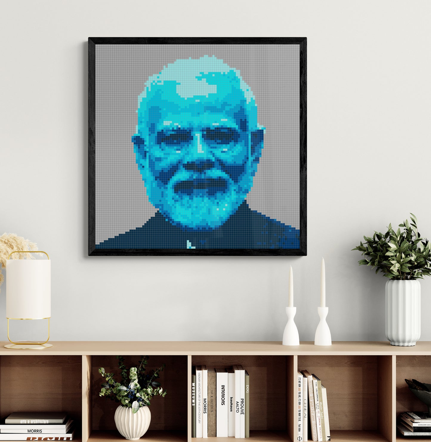 Narendra Modi 84x84cm