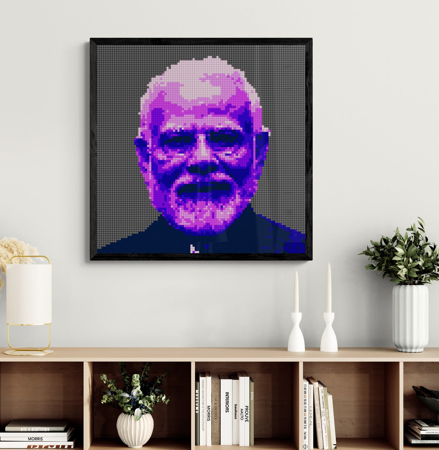 Narendra Modi 84x84cm