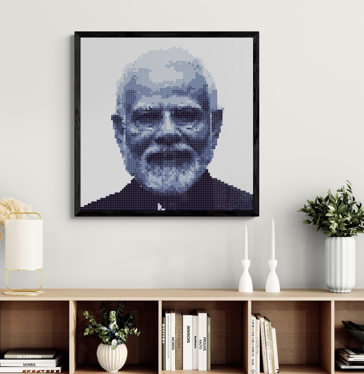 Narendra Modi 84x84cm